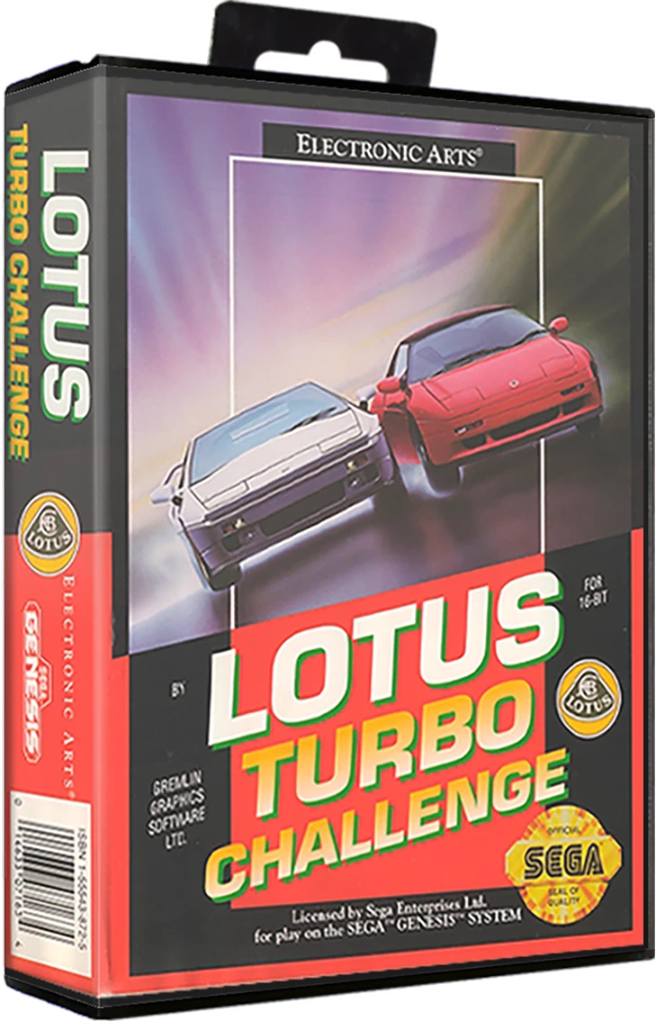 Lotus Turbo Challenge box art