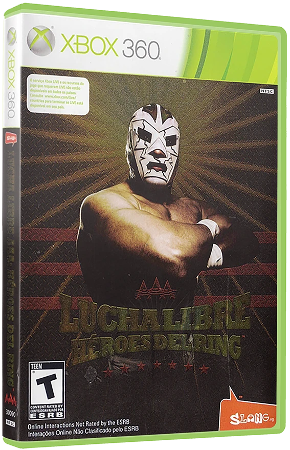 Lucha Libre AAA: Heroes del Ring box art