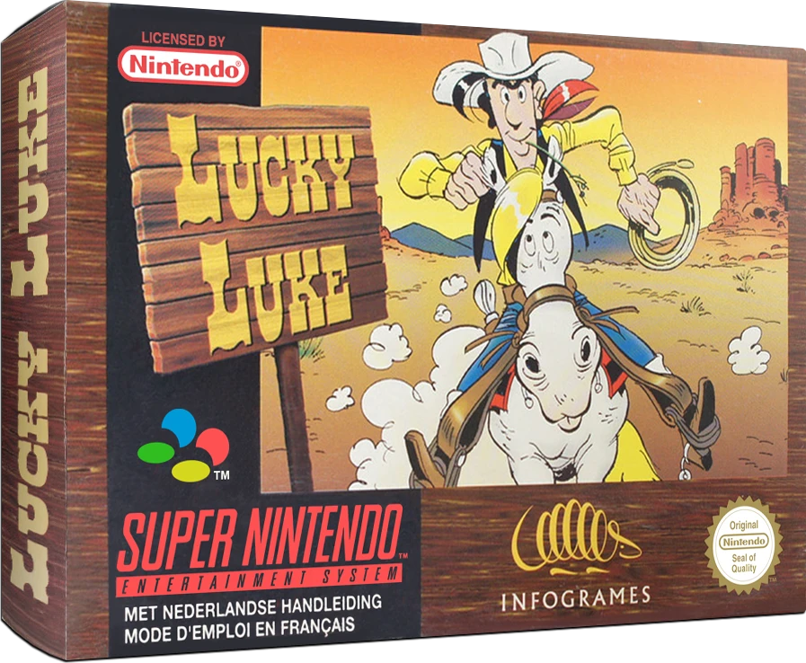 Lucky Luke box art