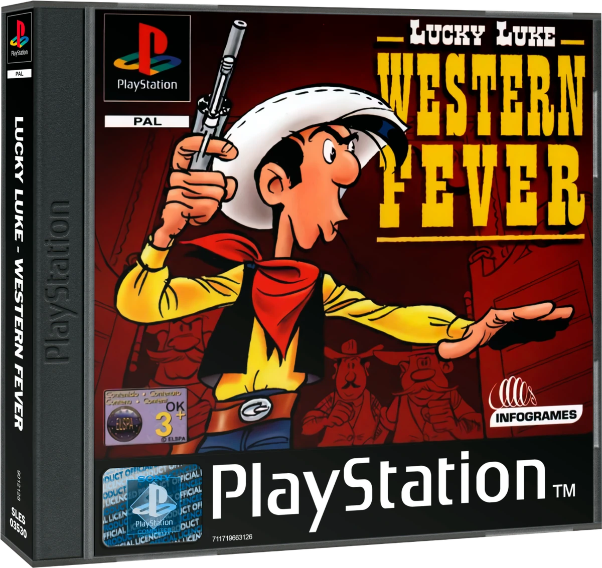 Lucky Luke Western Fever box art