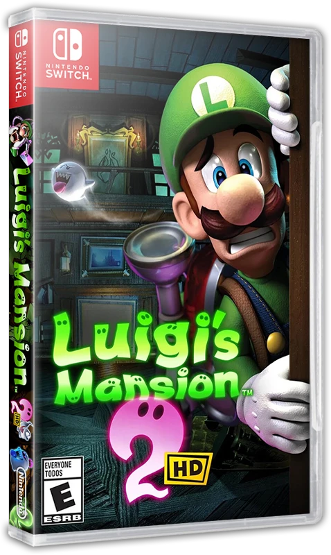 Luigi's Mansion 2 HD box art