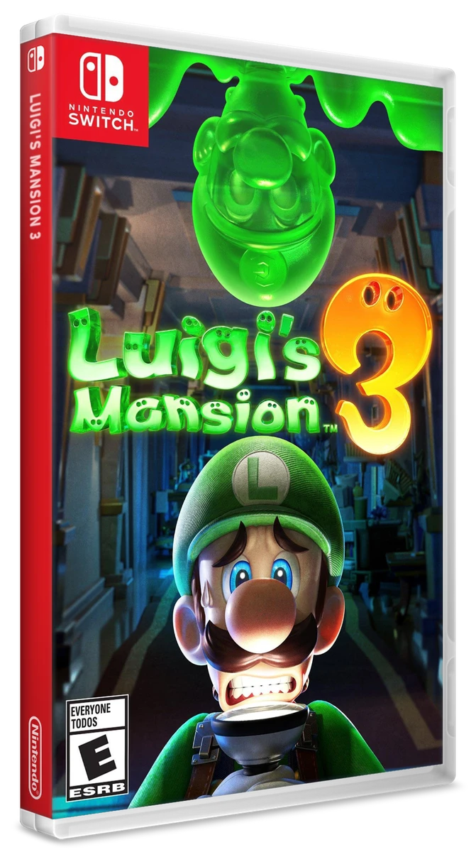 Luigi's Mansion 3 box art