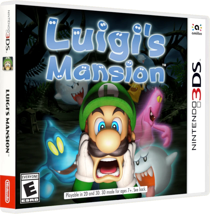 Luigi's Mansion box art