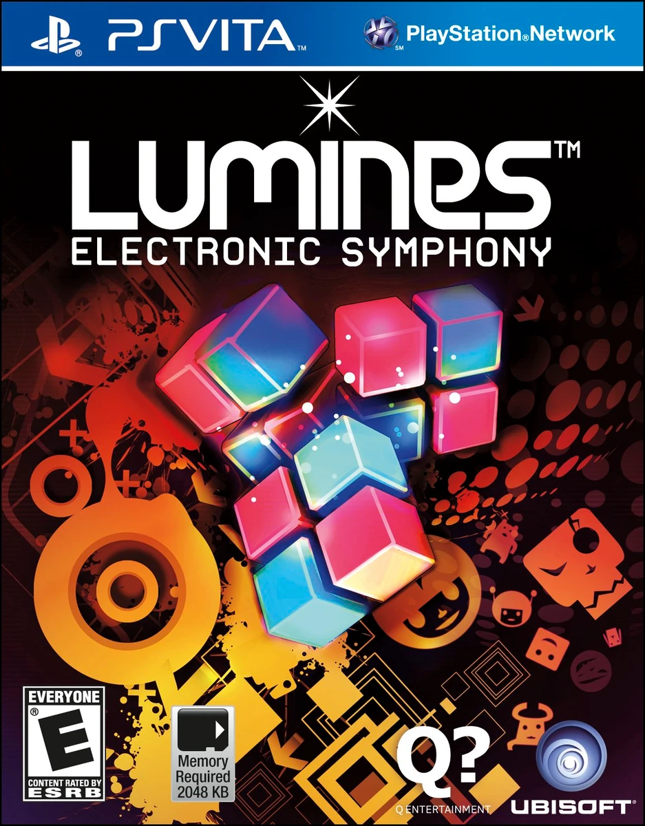 Lumines Electronic Symphony box art