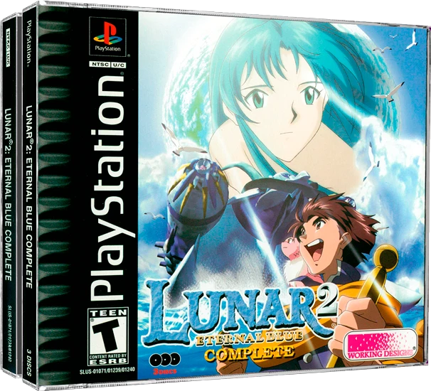 Lunar 2 Eternal Blue box art