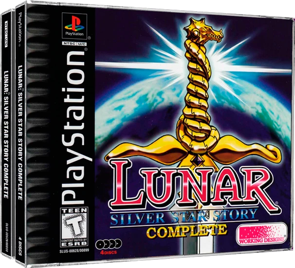 Lunar Silver Star Story Complete [4 Disc] box art