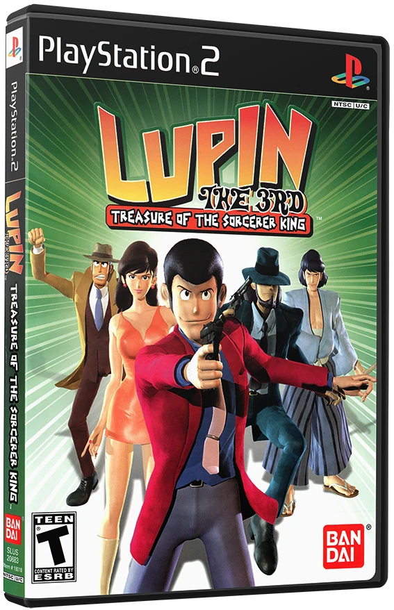 Lupin the 3rd Treasure of the Sorcerer King box art