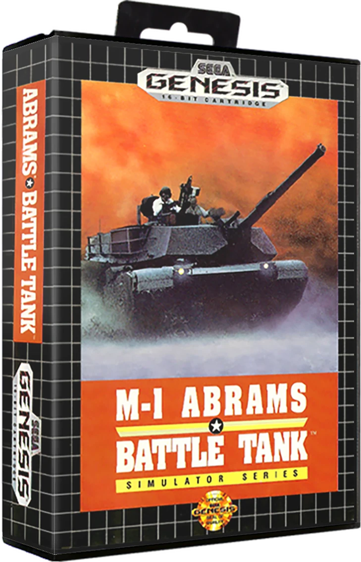 M-1 Abrams Battle Tank box art