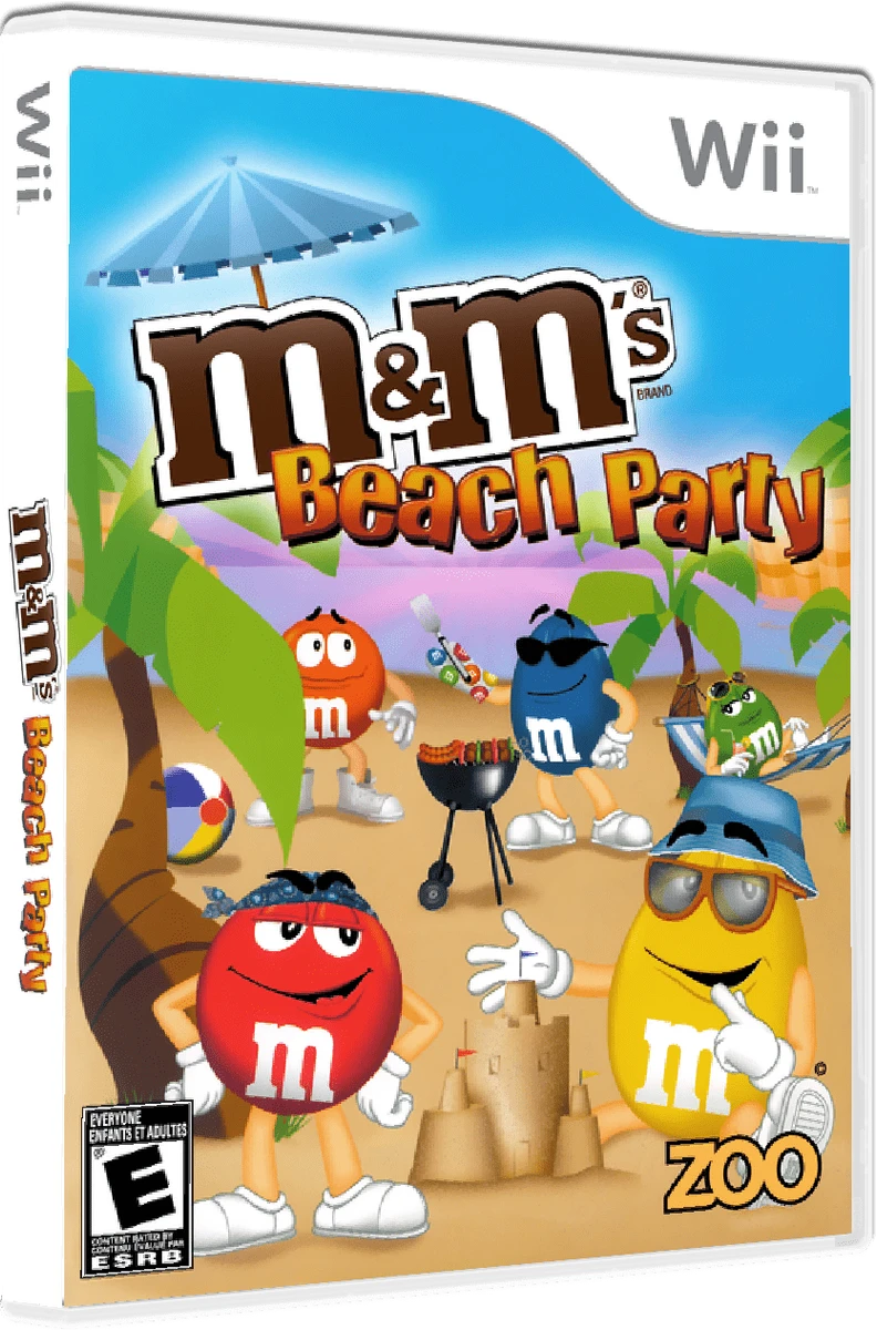 M&M's Beach Party box art