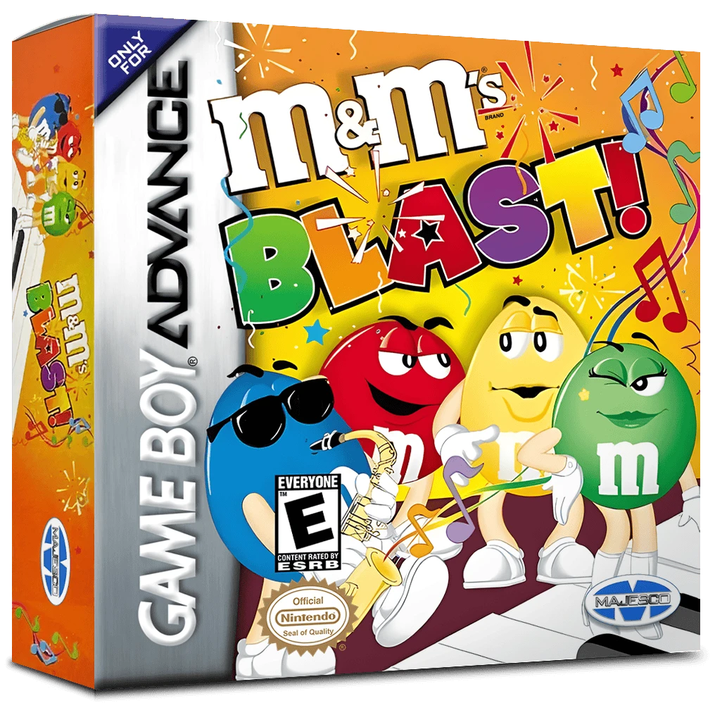 M&M's Blast box art