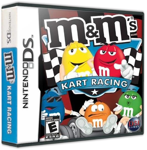 M&M's Kart Racing box art
