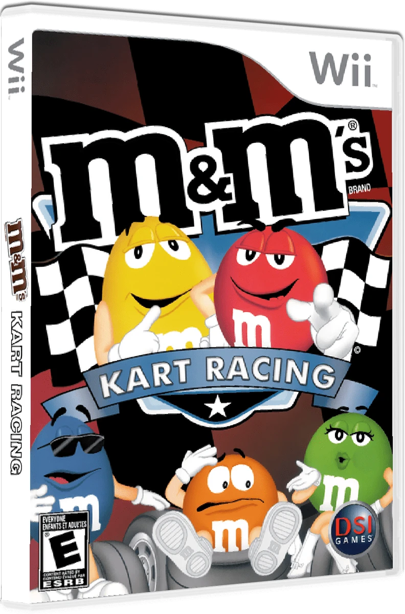 M&M's Kart Racing box art