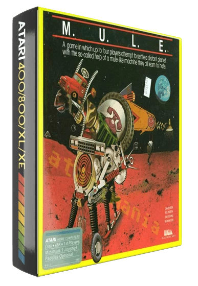 M.U.L.E. box art