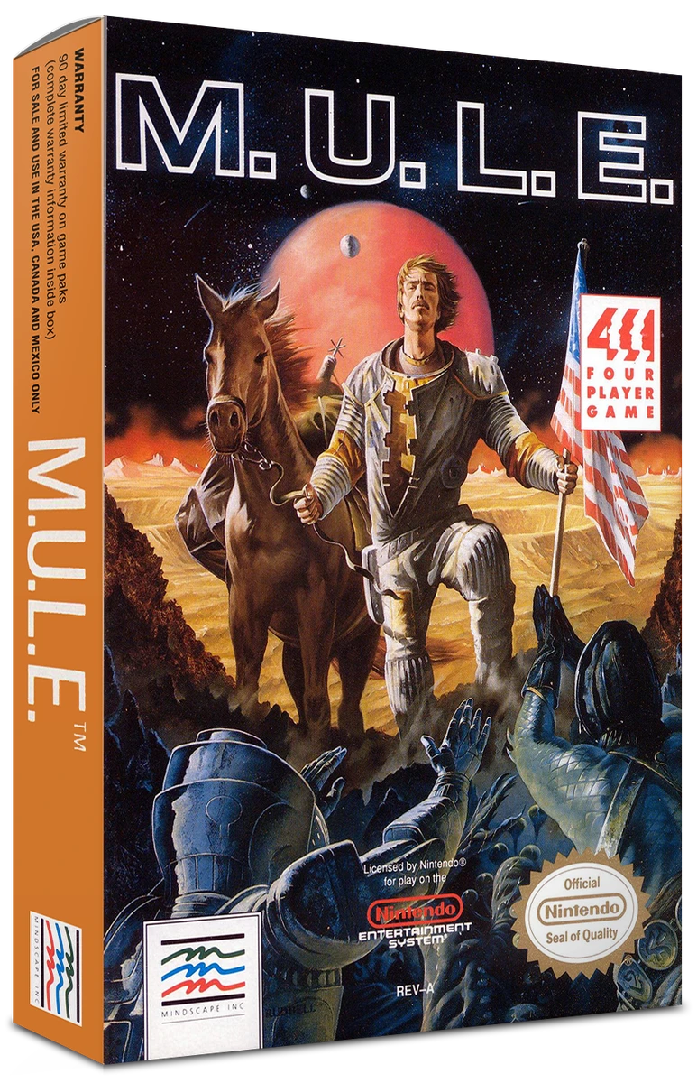 M.U.L.E. box art