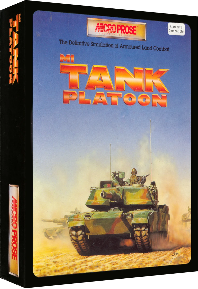 M1 Tank Platoon box art