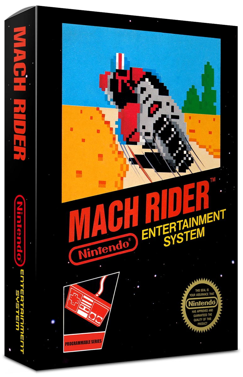 Mach Rider box art
