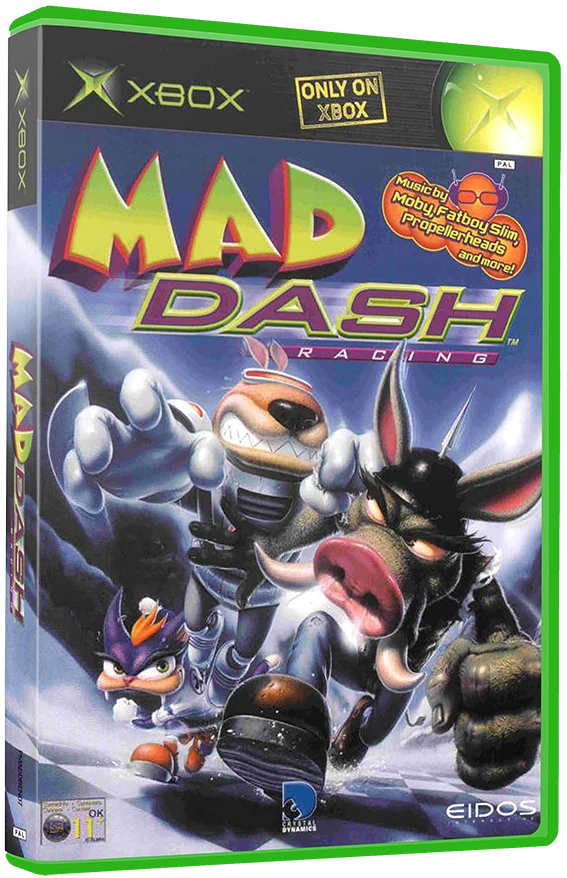 Mad Dash Racing box art