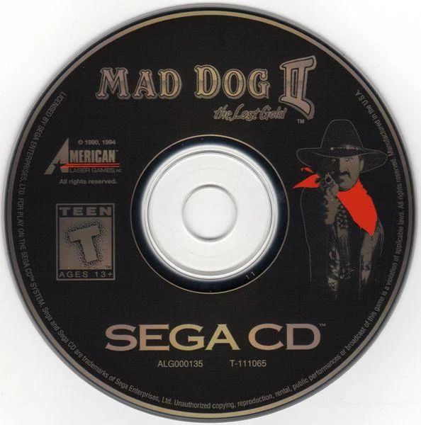 Mad Dog II Lost Gold box art