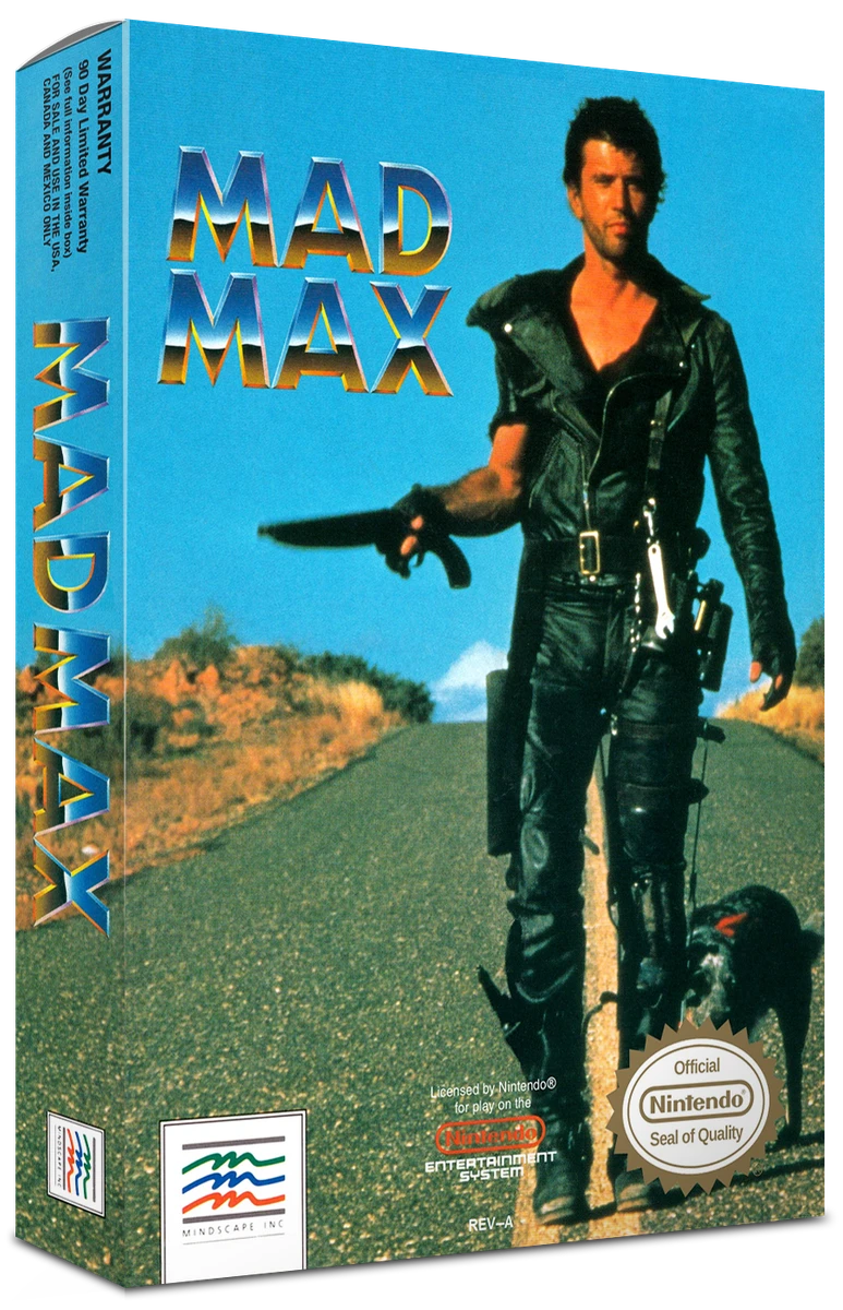 Mad Max box art