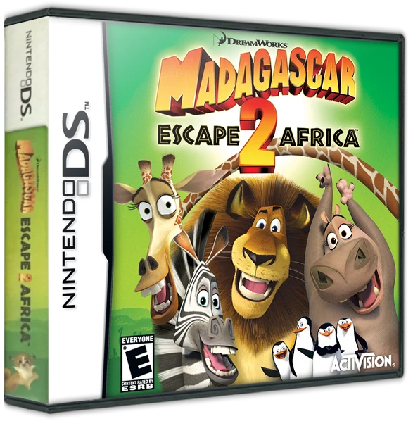 Madagascar Escape 2 Africa box art