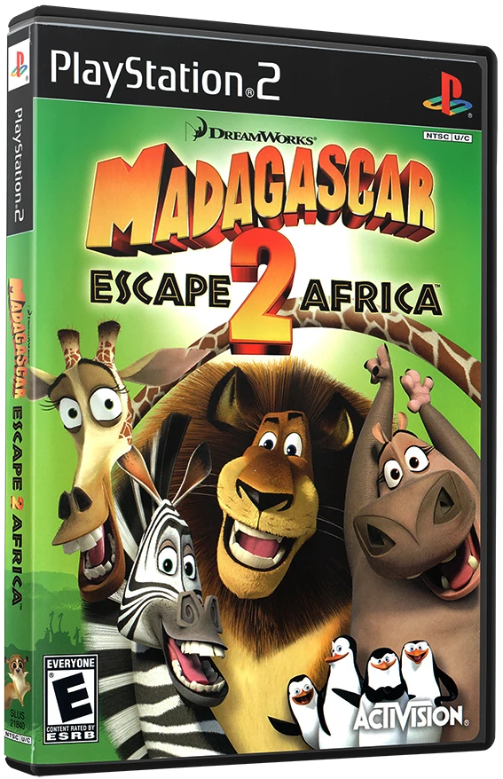 Madagascar Escape 2 Africa box art