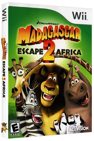 Madagascar: Escape 2 Africa box art