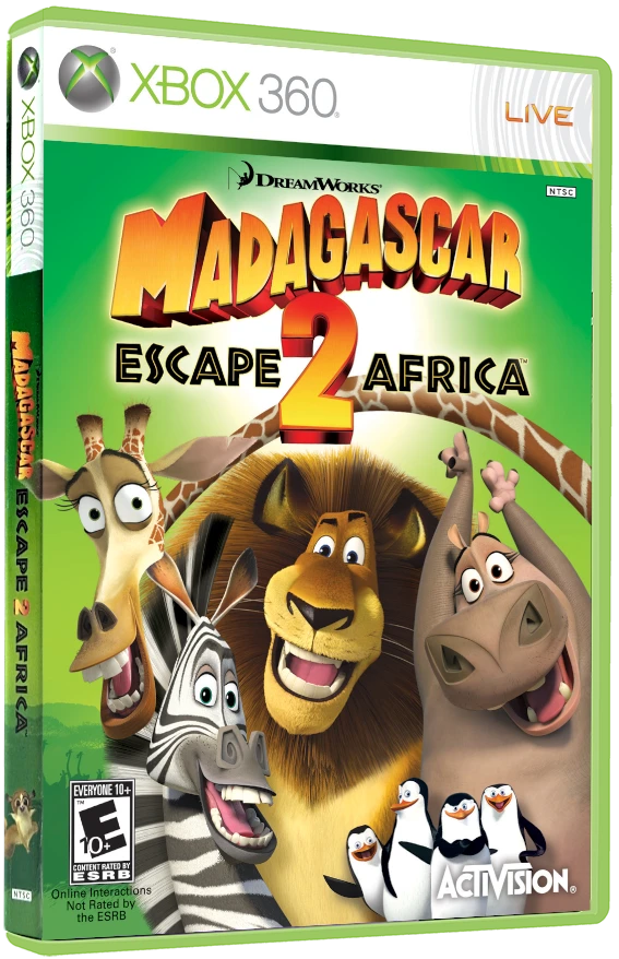 Madagascar Escape 2 Africa box art