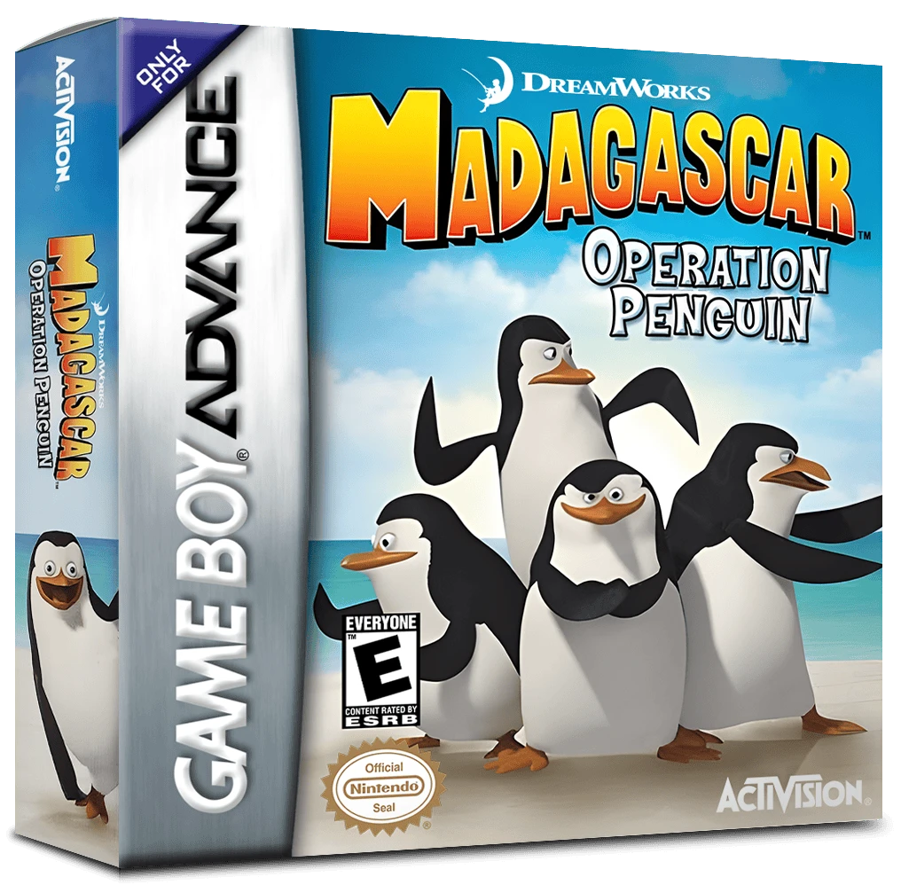 Madagascar Operation Penguin box art