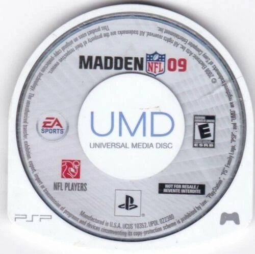 Madden 09 [Not For Resale] box art