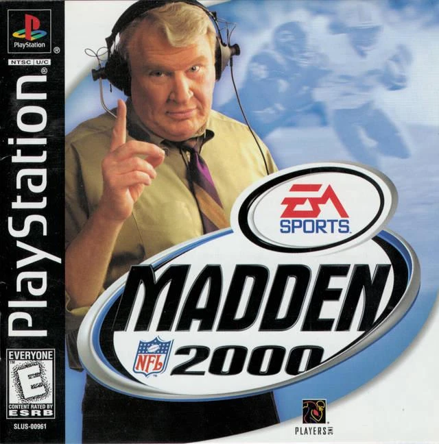 Madden 2000 box art