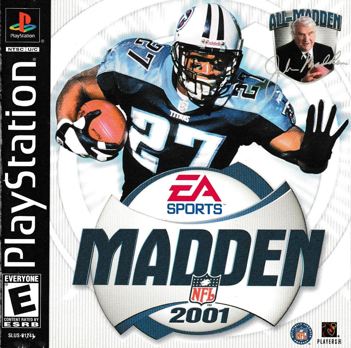 Madden 2001 box art