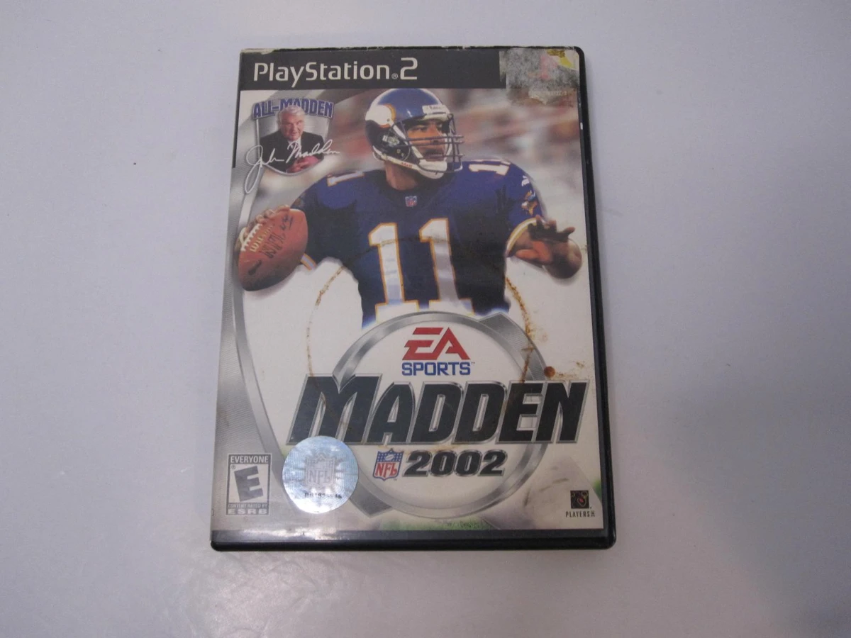 Madden 2002 box art