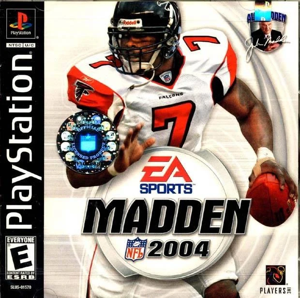 Madden 2004 box art