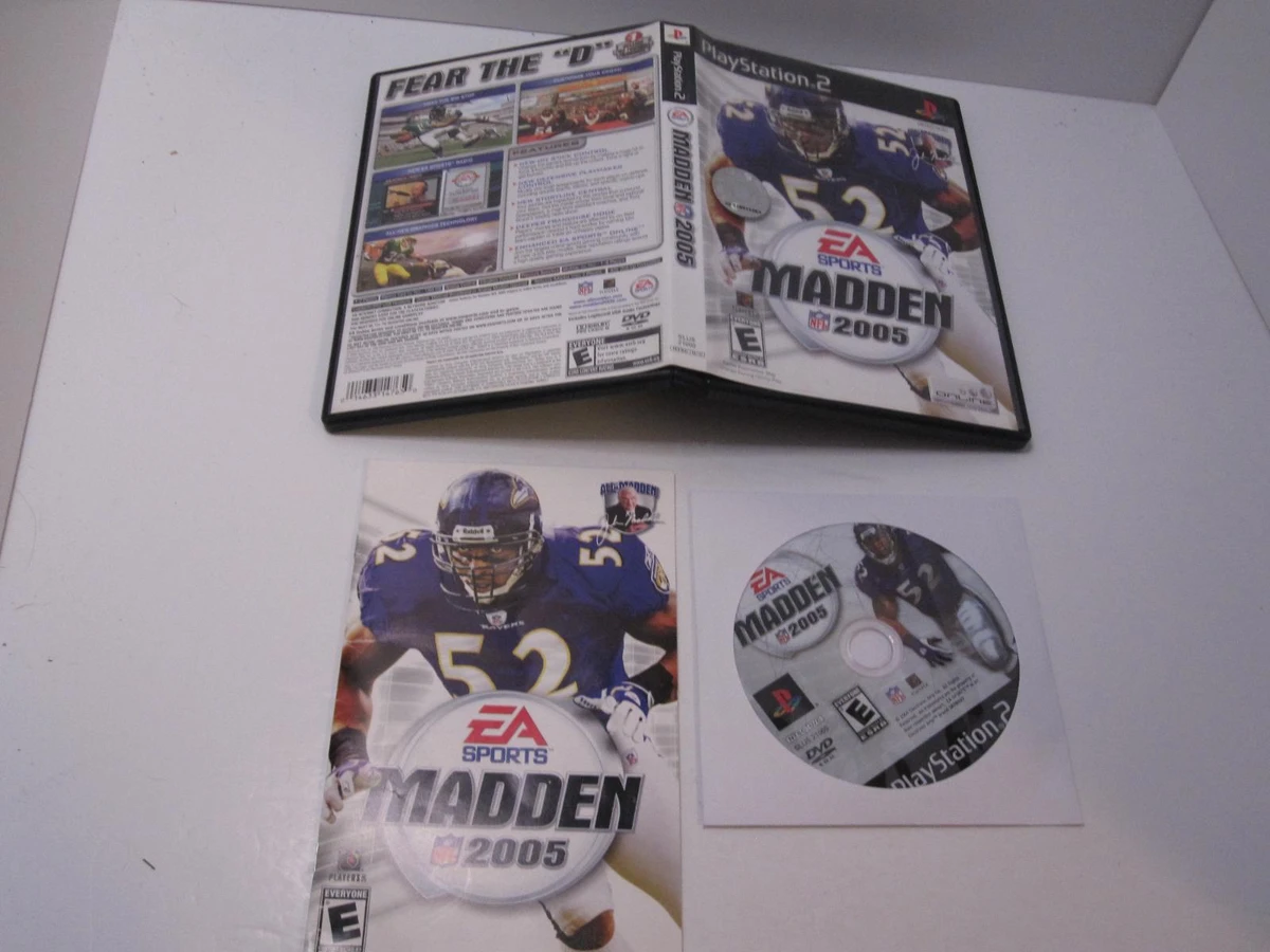 Madden 2005 box art