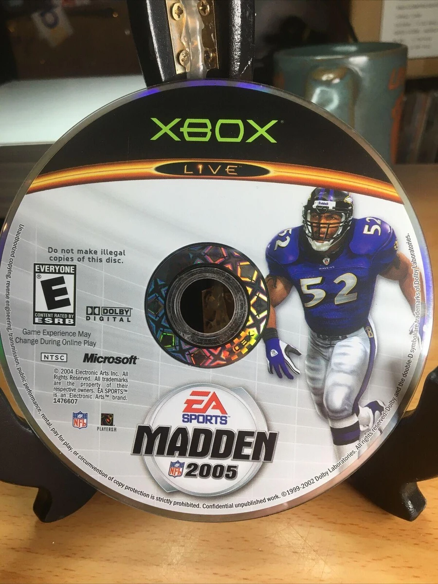 Madden 2005 box art