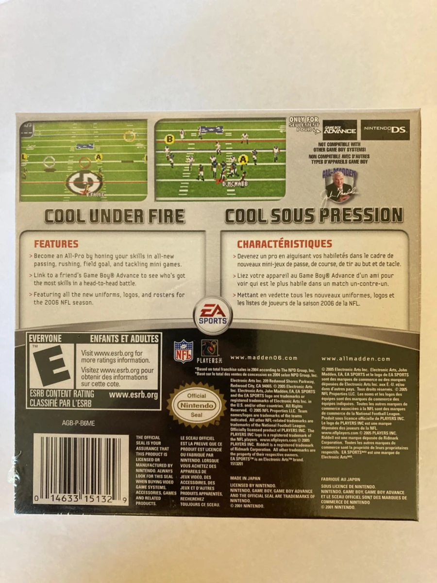 Madden 2006 box art