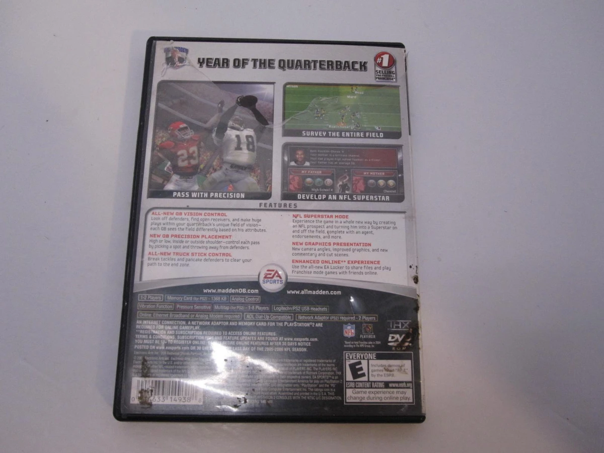 Madden 2006 box art