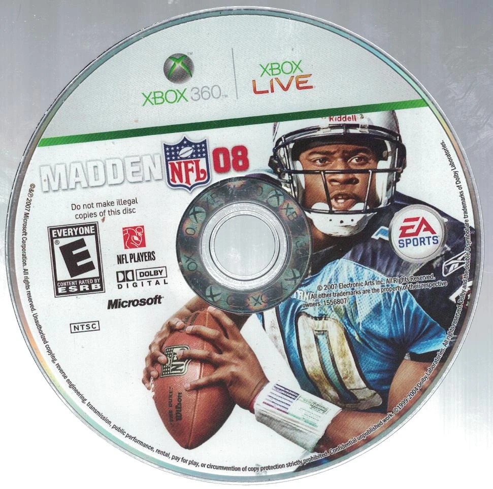 Madden 2008 box art