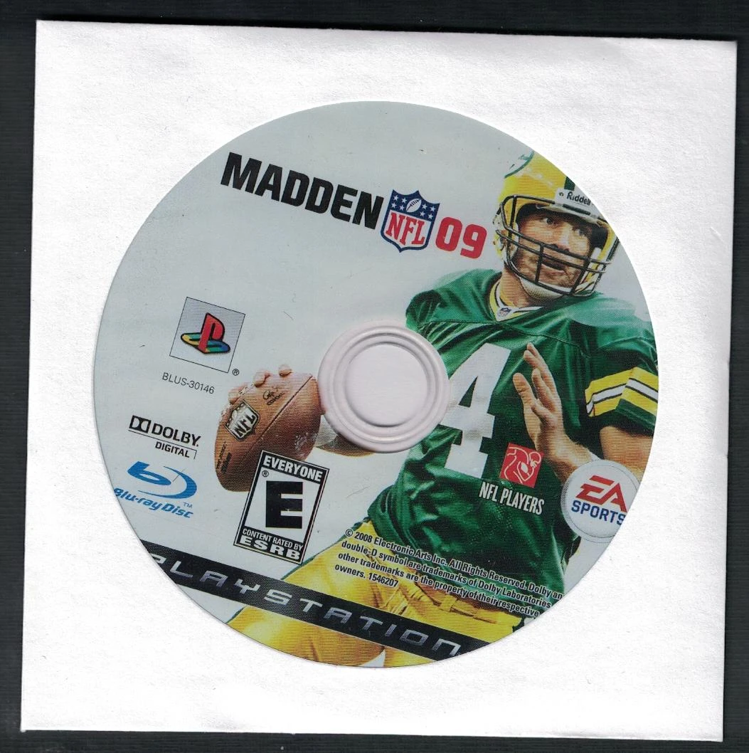 Madden 2009 box art