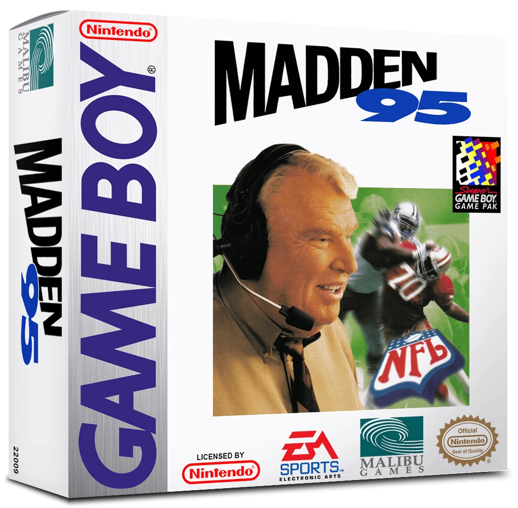 Madden 95 box art