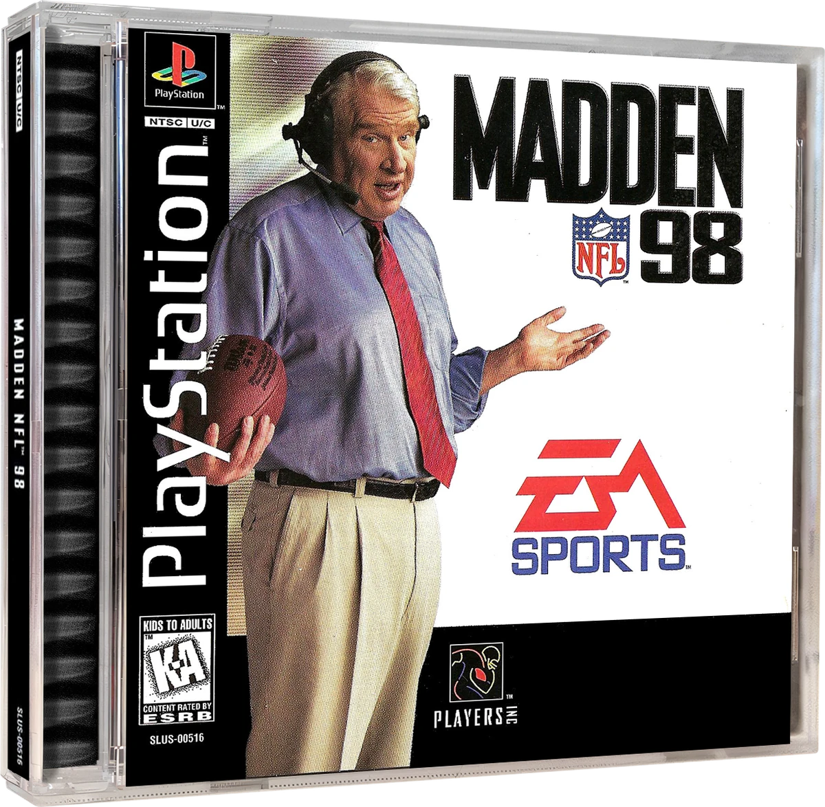 Madden 98 box art