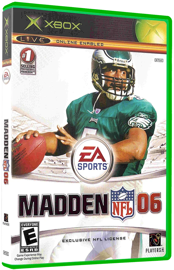 Madden NFL 06 box art
