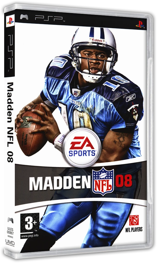 Madden NFL 08 box art