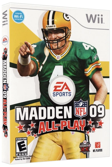 Madden NFL 09 All-Play box art