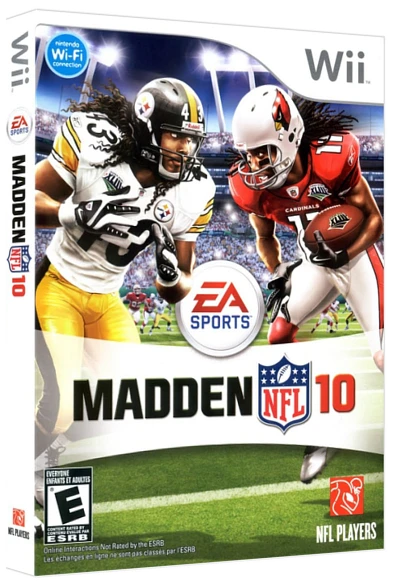 Madden NFL 10 box art