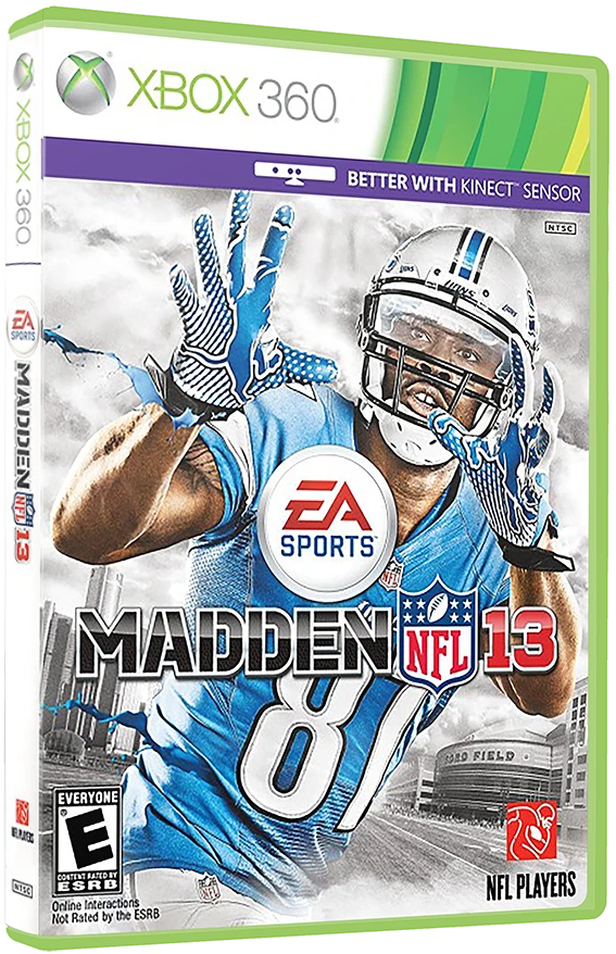Madden NFL 13 box art