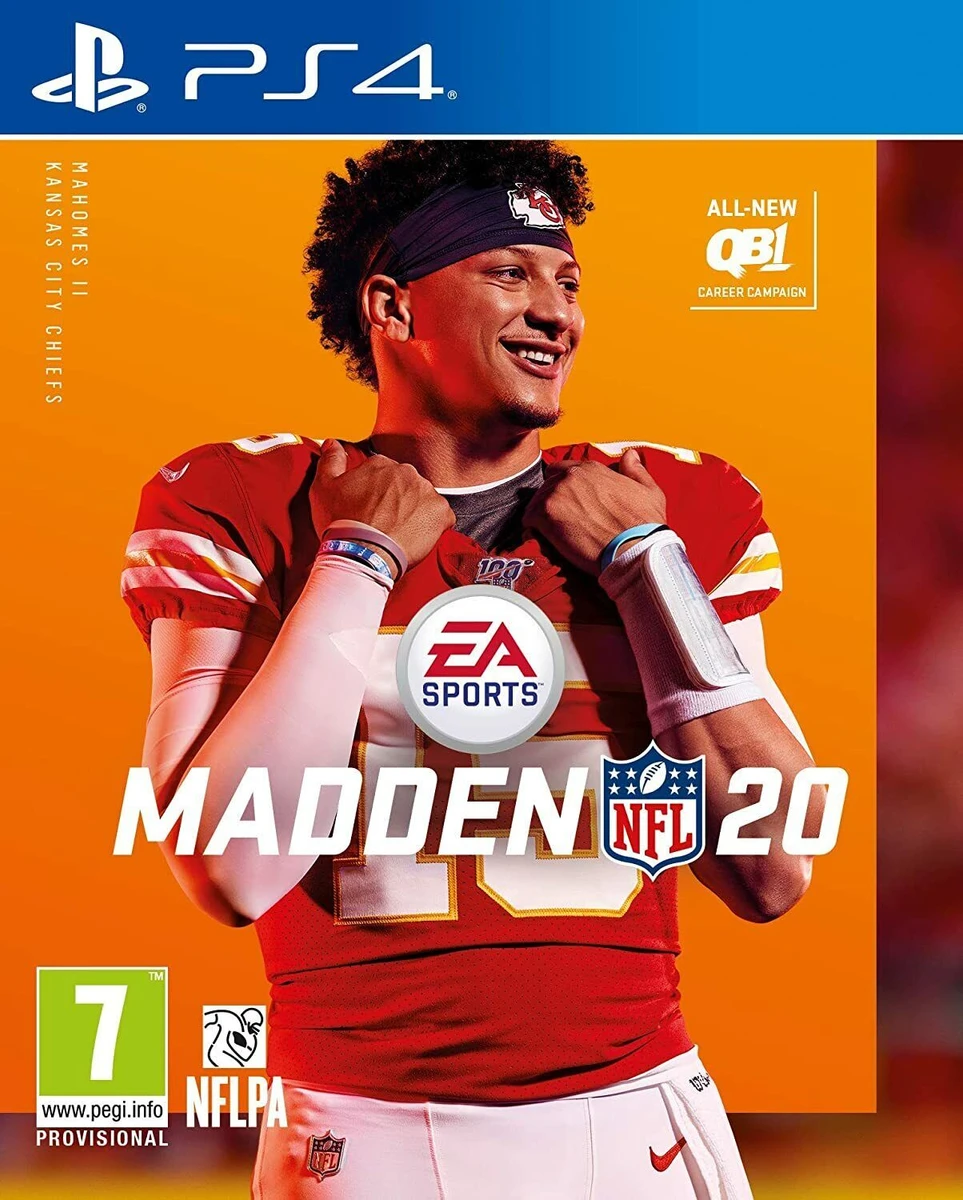 Madden NFL 20 box art