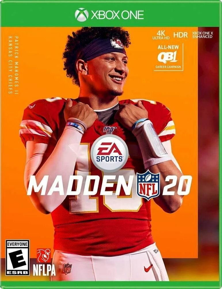 Madden NFL 20 box art