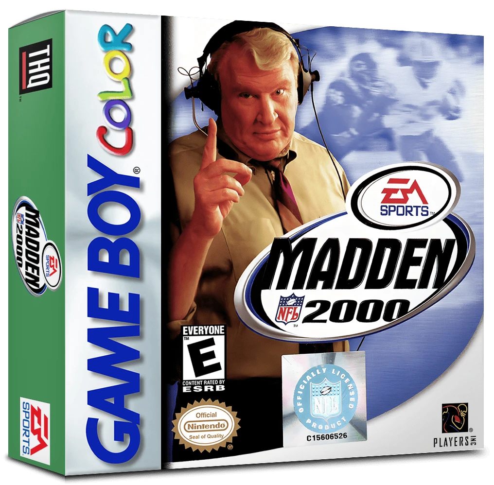 Madden NFL 2000 box art