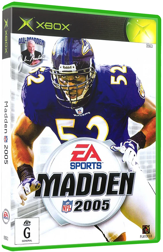 Madden NFL 2005 box art